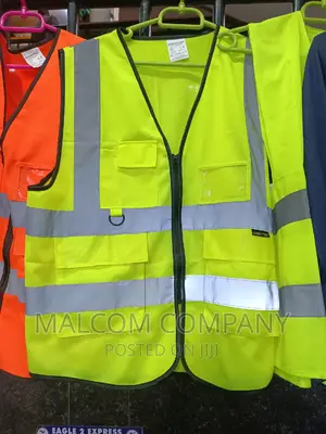Zipped Safety Reflector Vest