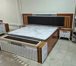 Wooden Bed of 6 X 6 Feet Order With On