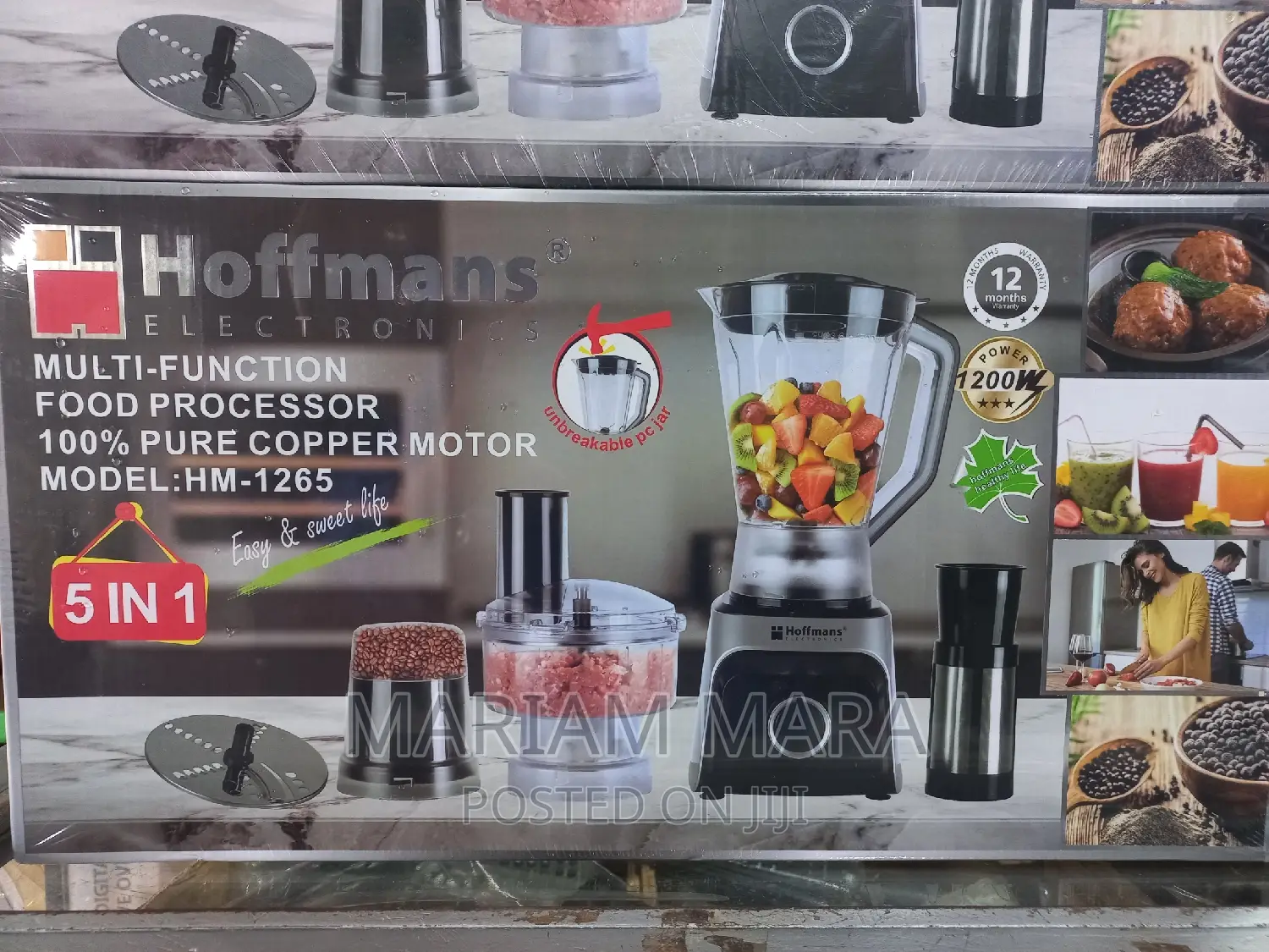 Food Processor/Hoffman Blender 5in1