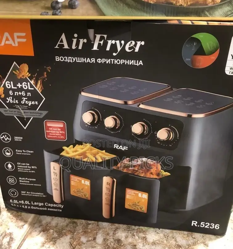 Electric Double Air Fryer