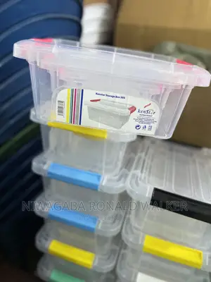 3pc Set Hard Plastic Storage Containers