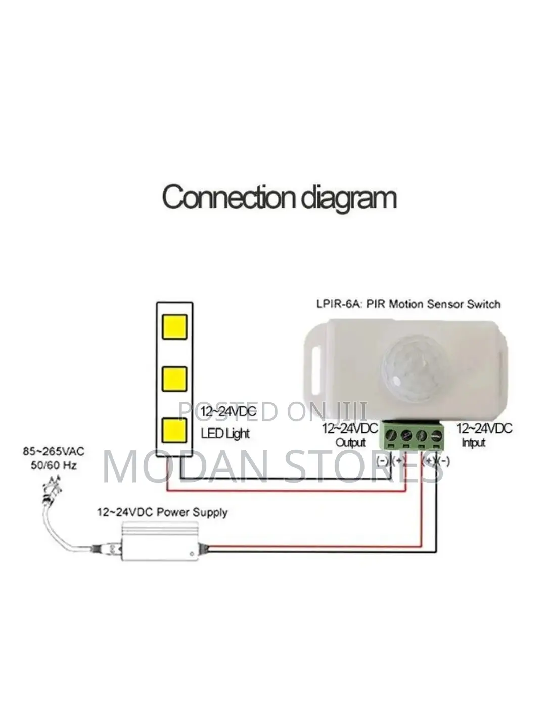 DC Motion Sensor(DIY)