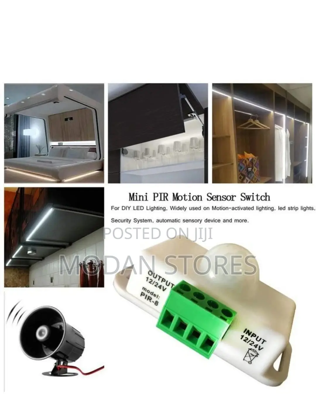 DC Motion Sensor(DIY)
