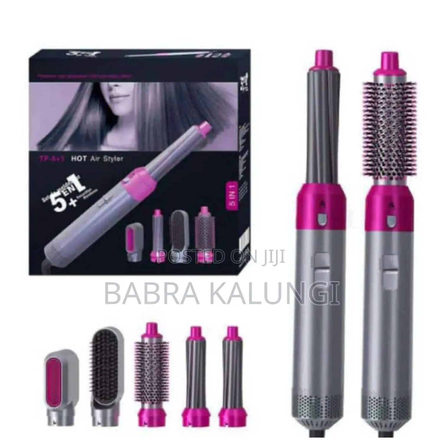 5 in 1 Hair Dryer Straightener, Styler and Comb