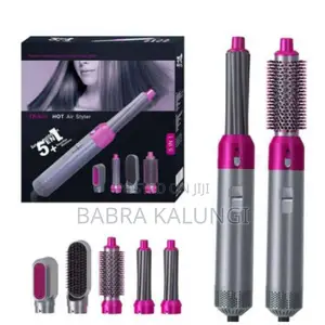 5 in 1 Hair Dryer Straightener, Styler and Comb
