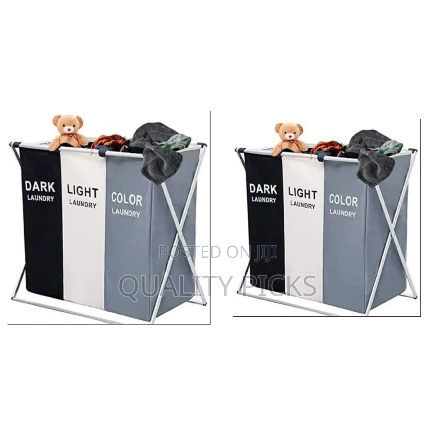 Folding Clothes Laundry Basket
