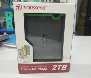 2 Tb Transcend External Hard Drive 2.5