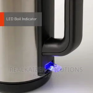 PANASONIC 1.7L Silver Cylindrical Body Electric Kettle 2200W