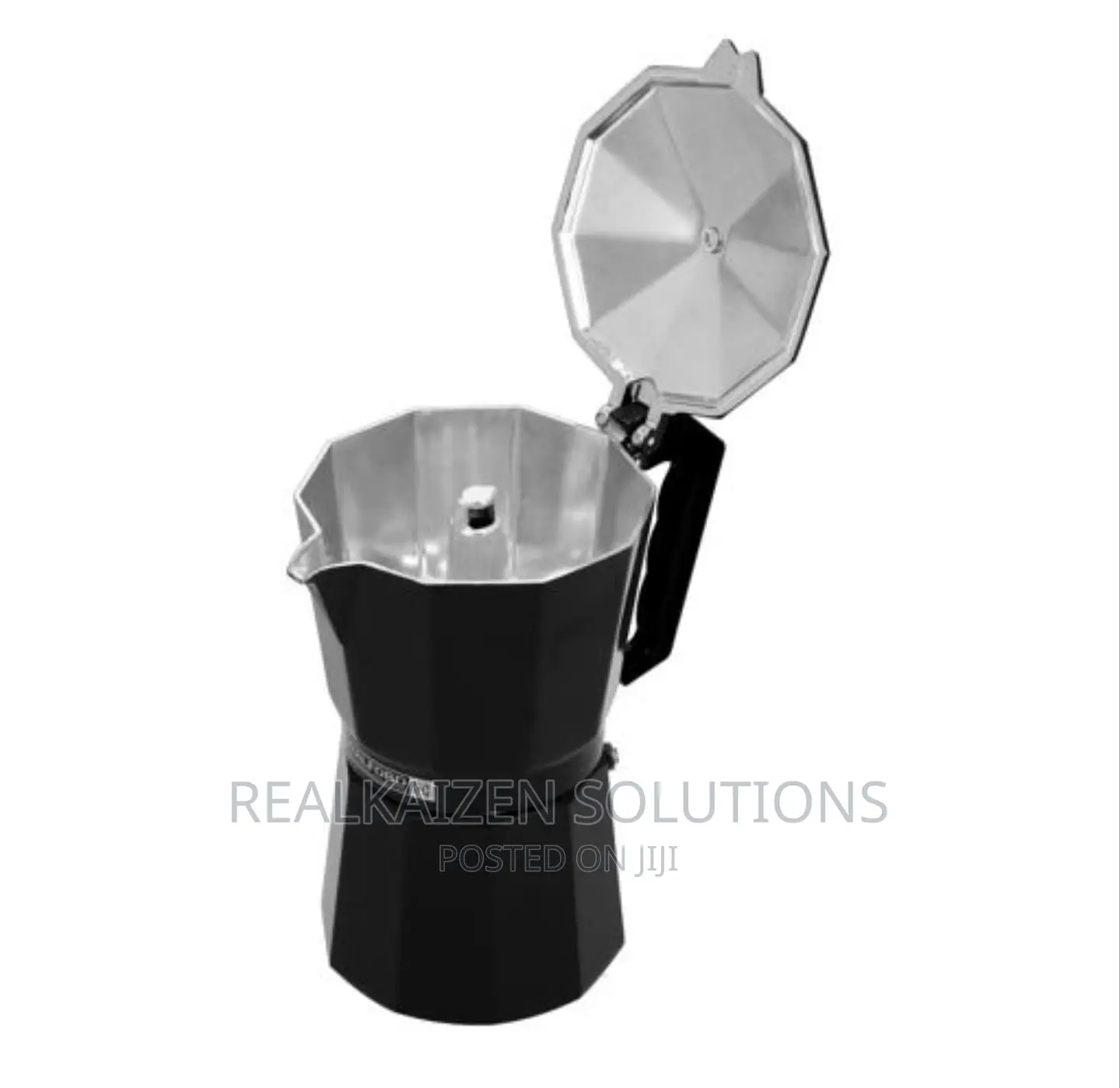 ROYALFORD 300ml Aluminium Espresso Coffee Maker 6-Cups