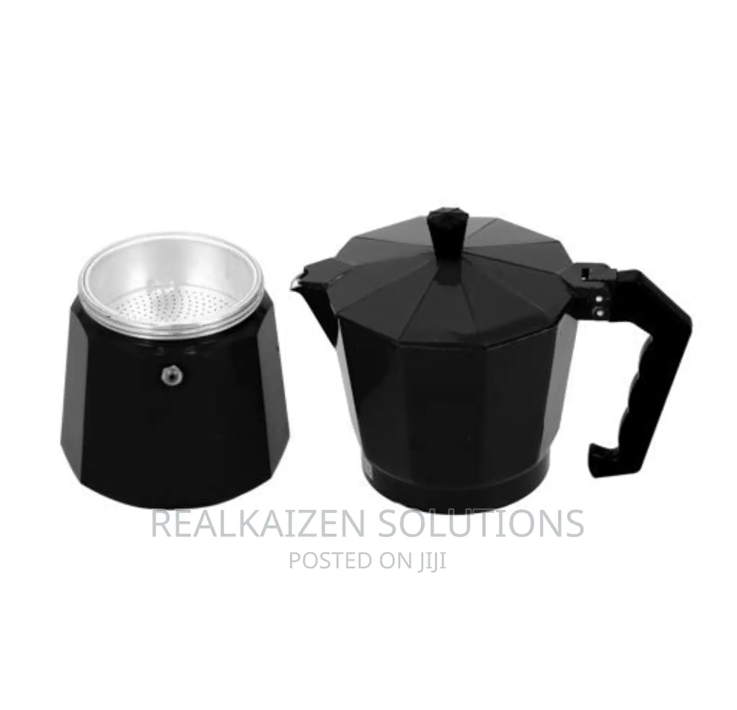 ROYALFORD 300ml Aluminium Espresso Coffee Maker 6-Cups