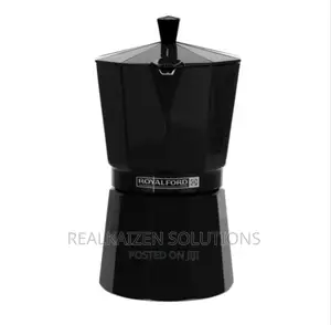 ROYALFORD 300ml Aluminium Espresso Coffee Maker 6-Cups
