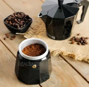 ROYALFORD 300ml Aluminium Espresso Coffee Maker 6-Cups