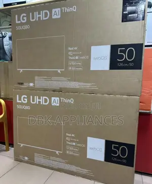 Lg 50inch With Magic Remote Uhdsmart TVS 2024