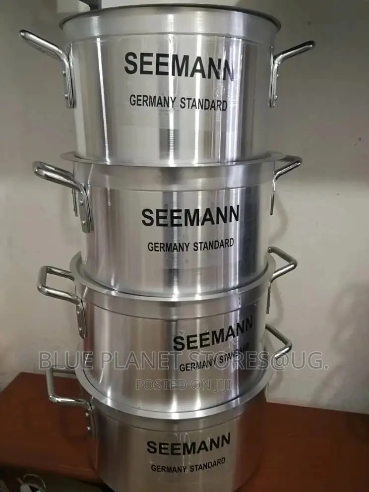 4 PCS Non-Stick Cooking Pots/Saucepans \\ Aluminium