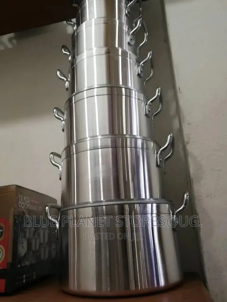 7pieces Cooking and Serving Dishes \\ Aluminium 