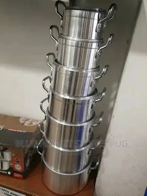 7pieces Cooking and Serving Dishes \\ Aluminium 