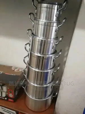 7pieces Cooking and Serving Dishes \\ Aluminium 