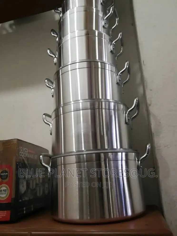 7pieces Cooking and Serving Dishes \\ Aluminium 