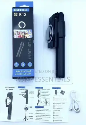 Multifunctional Selfie Monopod With a Wireless Remote