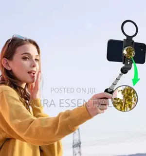 Selfie Stick Tripod With FLIP - UP Light