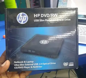 Hp DVD Writer Portable Usb External Optical Writer 2.0