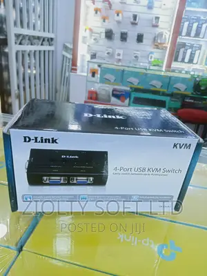 D-Link 4port USB KVM Switch