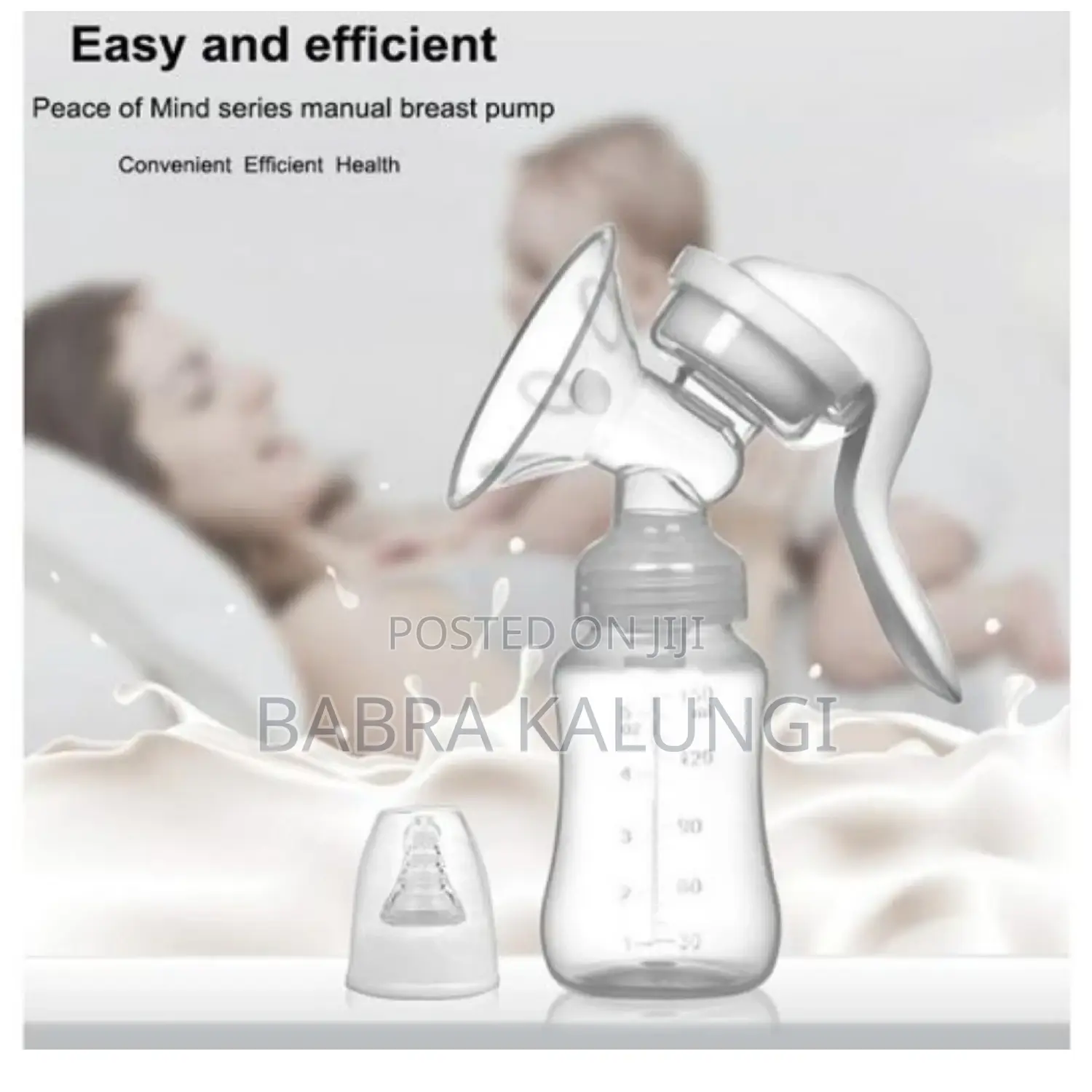 Mermaid Portable Manual Breast Pump