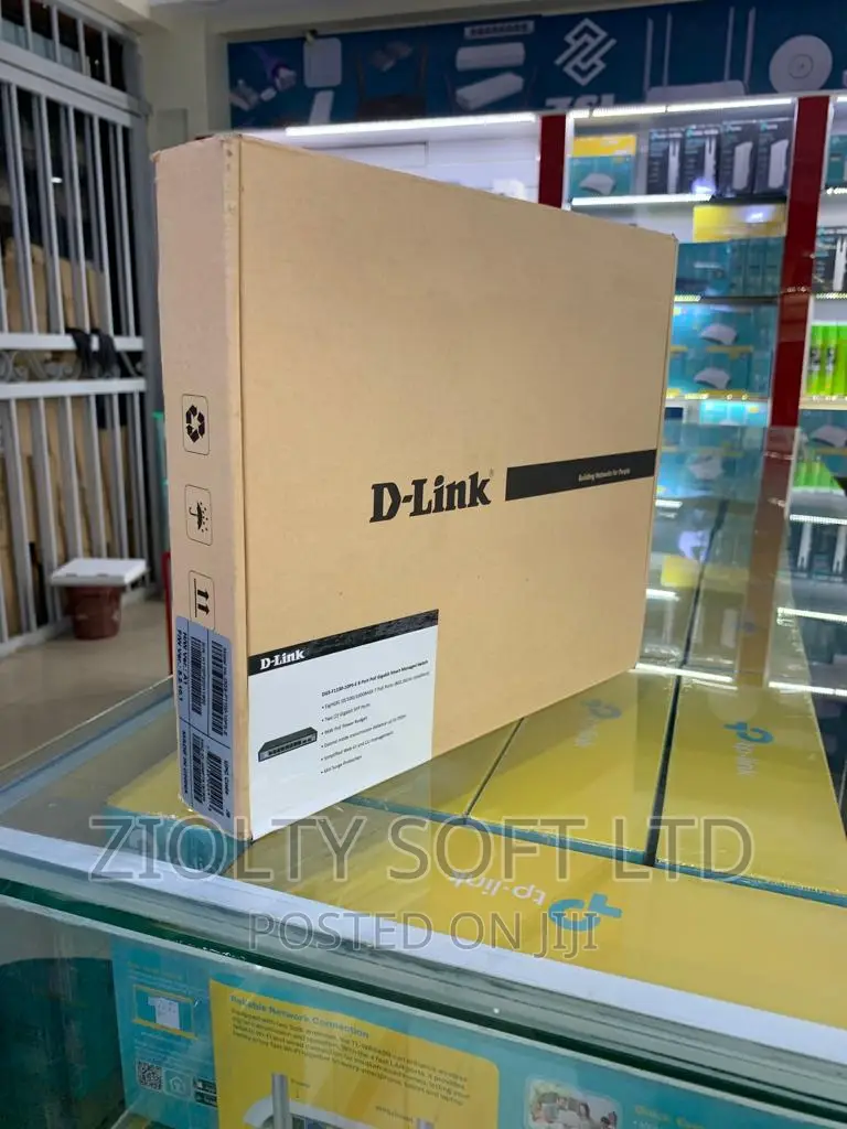 D-Link 8port Gigabit /Poe /Smart Managed Switch