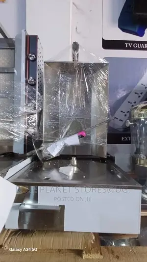 ADH 2 Burners Auto Gas Shawarma Machines \\ COMMERCIAL USE.