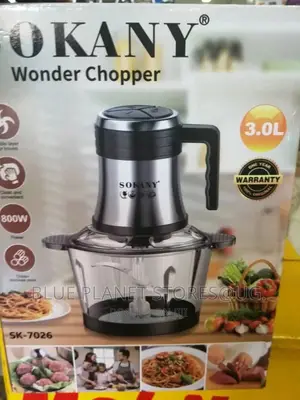 SOKANY 3.0litres Electric Wonder Choppers \\ 800w \\ SK-7026