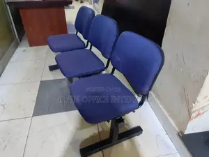 Blue 3 Seater Chair