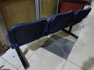 Blue 3 Seater Chair