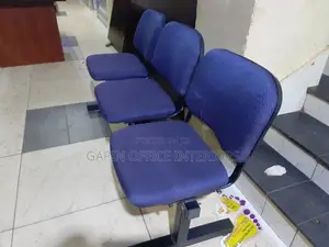 Blue 3 Seater Chair