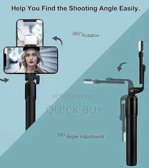 Bluetooth Selfie Stick and Tripod Stand Wireless Remote