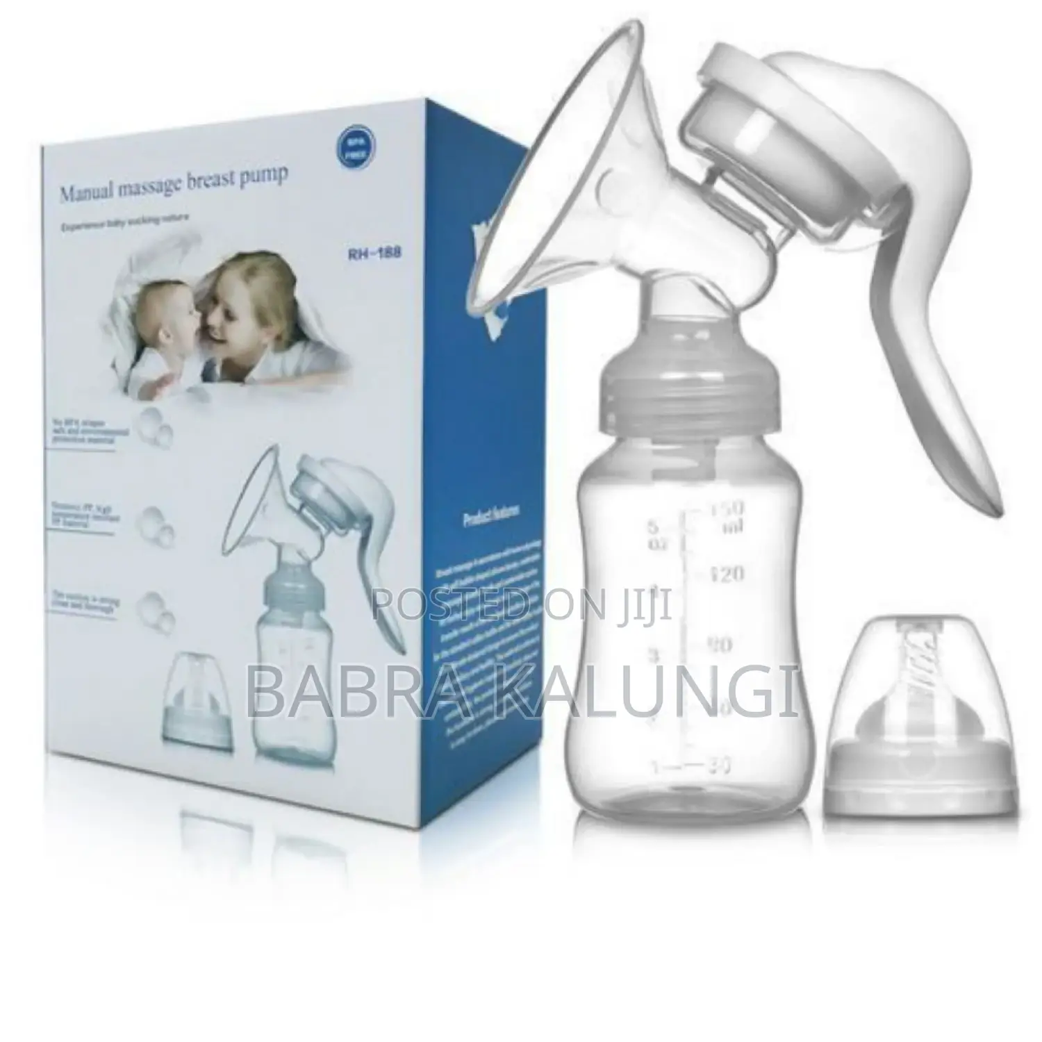 Single Manual Massage Breast Pump