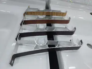 Aluminium Curtain Rod Holders ( Pair) for Plastic Pipes