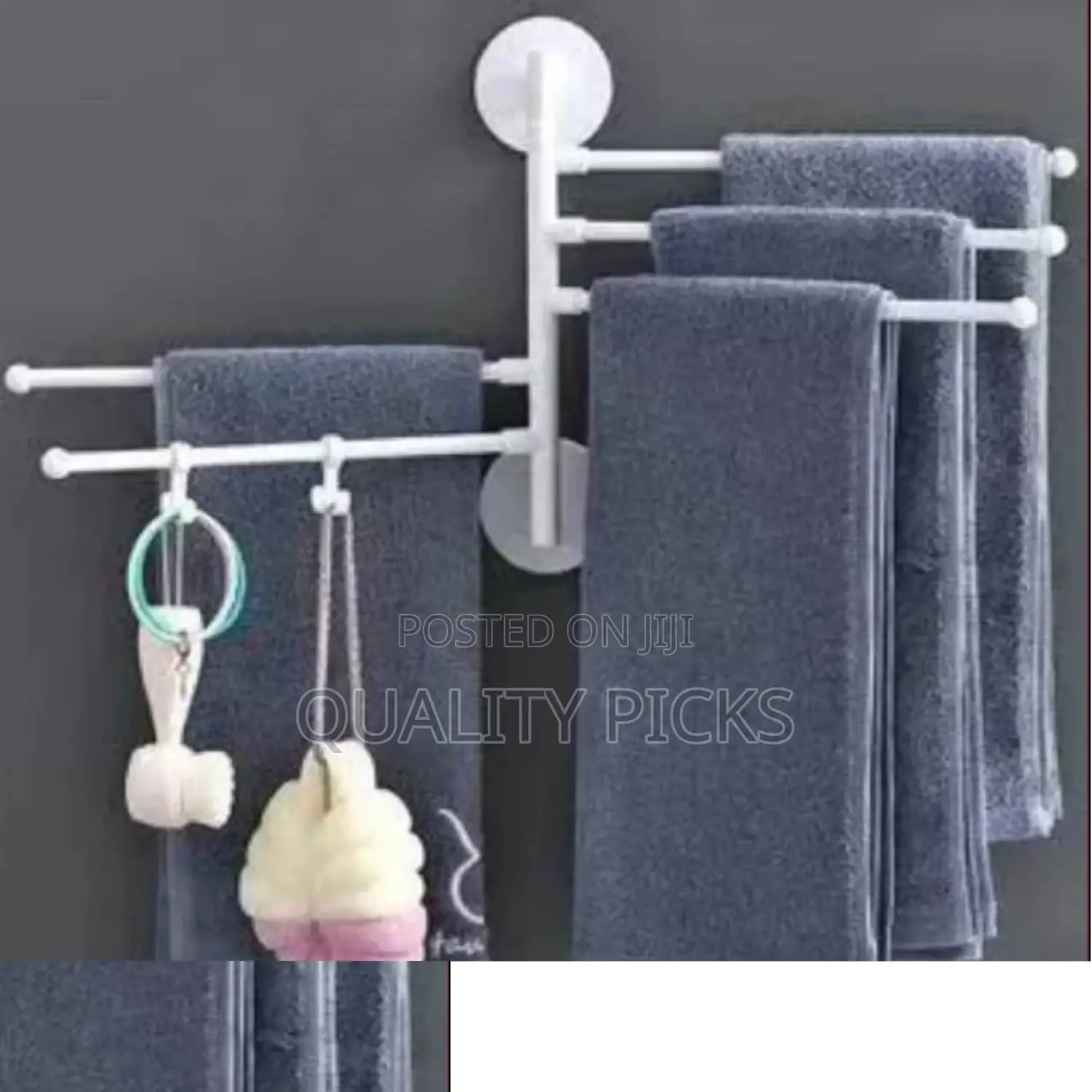 Bathroom Mounted Towel Holder