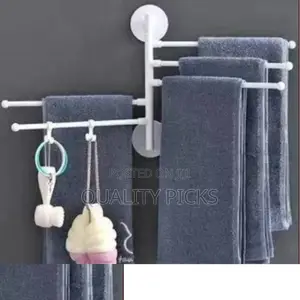 Bathroom Mounted Towel Holder