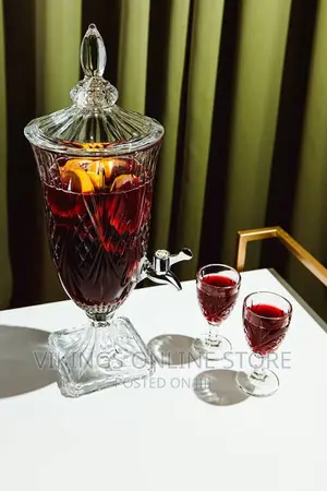 Killarney Crystal Juice,Wine, Cocktail Dispenser