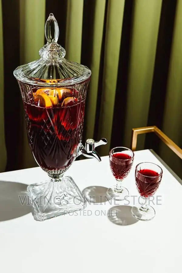 Killarney Crystal Juice,Wine, Cocktail Dispenser