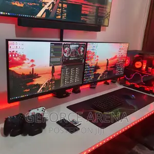 Custom-Size Gaming or Work Tables With RGB Lights Option
