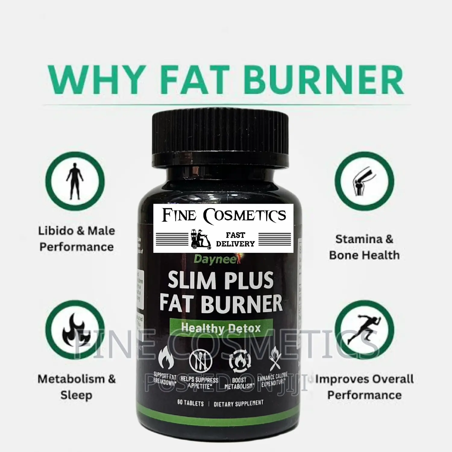 Slim Plus Fat Burner Slimming Weight Loss Shape Up Capsules