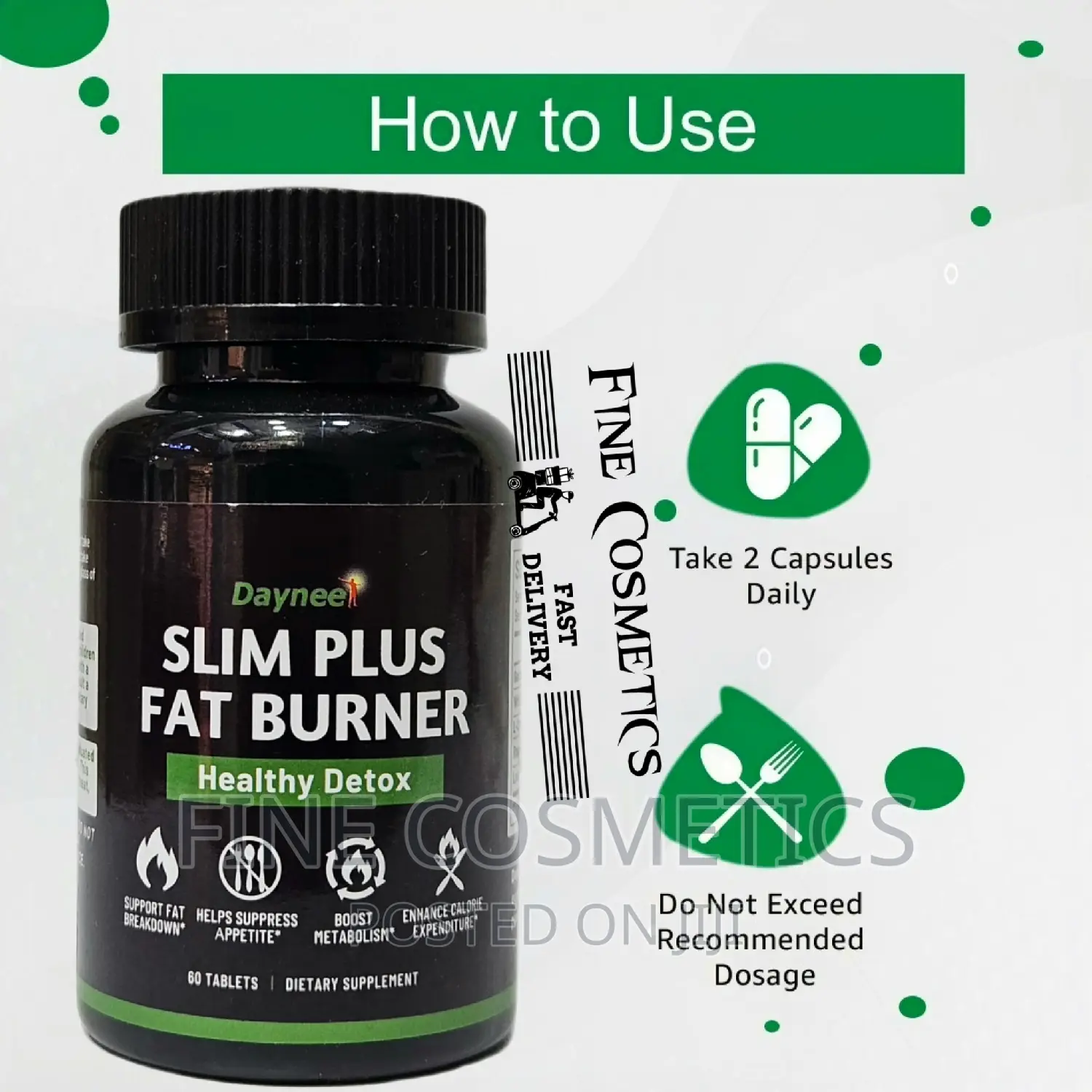 Slim Plus Fat Burner Slimming Weight Loss Shape Up Capsules