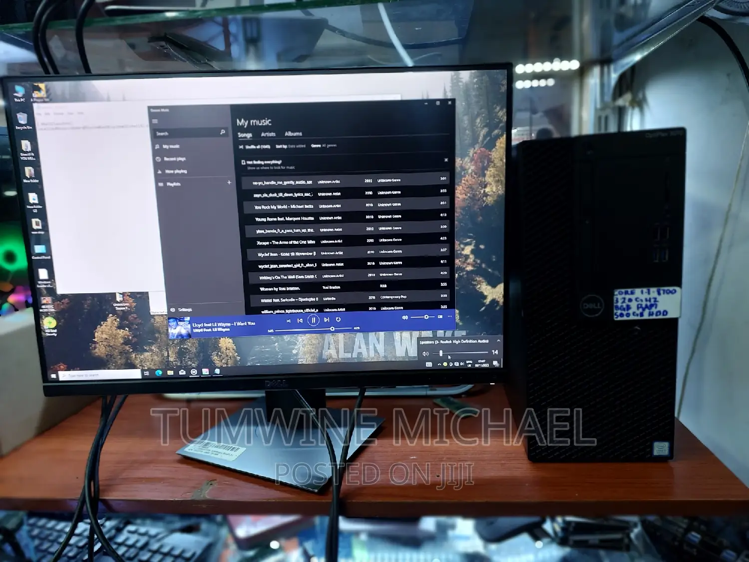 Desktop Computer Dell OptiPlex 7060 8GB Intel Core I7 HDD 1T