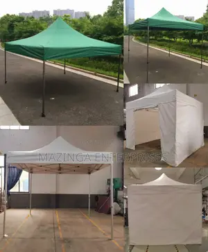 3x3meters Exhibition Tents(Cream White Army Green)