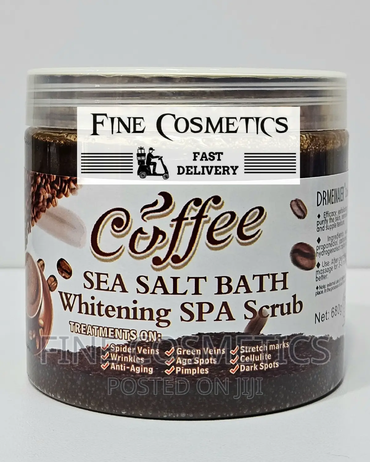 ORIGINAL Coffee Scrub Whitening Sea Salt SPA Bathing Scrub