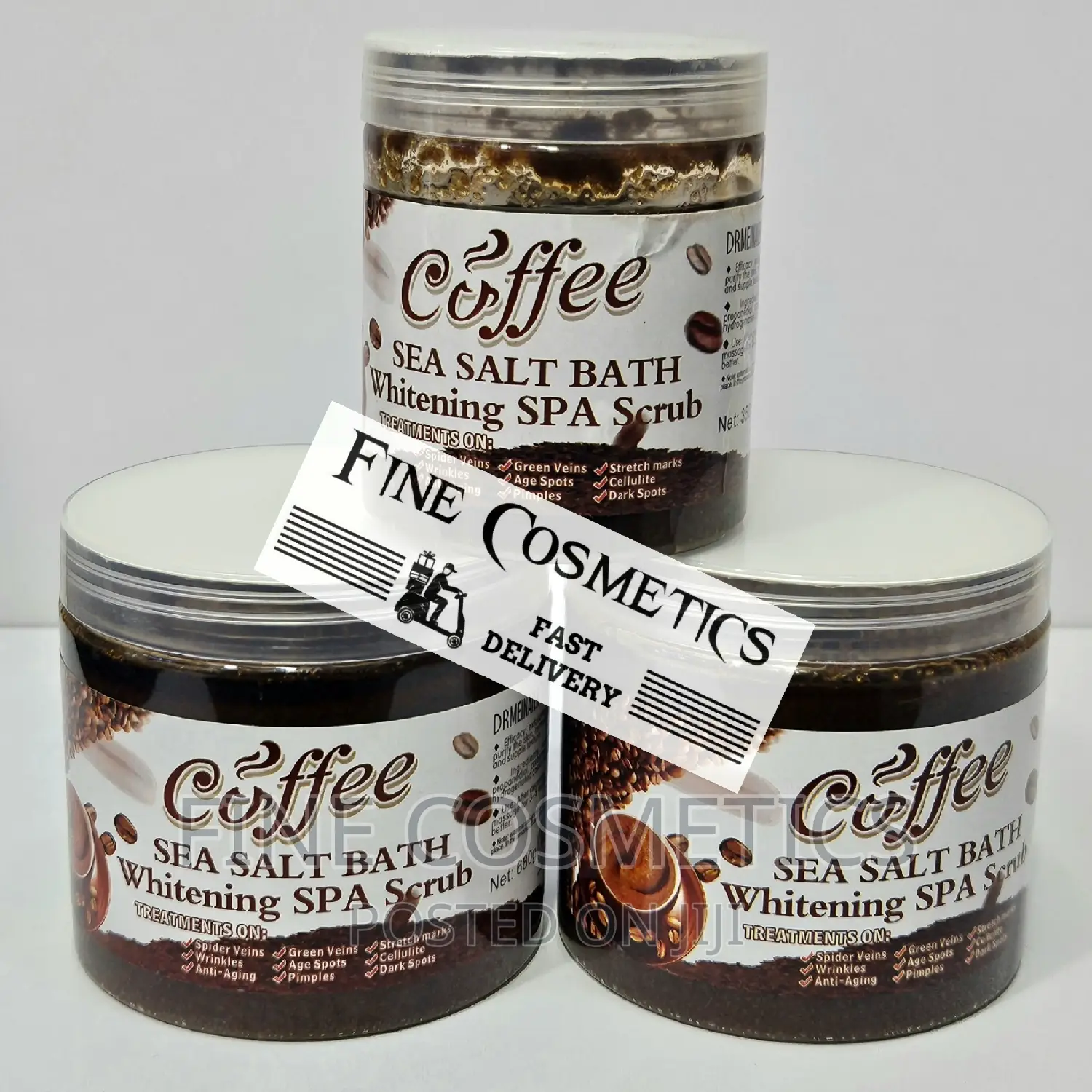 ORIGINAL Coffee Scrub Whitening Sea Salt SPA Bathing Scrub