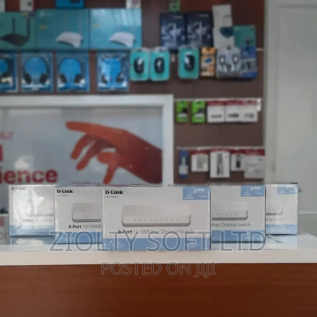D-Link 8port 10/100mbps Desktop Switch