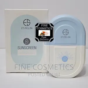 SPF50+ Sunscreen Hydrating Invisible Sunblock Cream -ESTELIN
