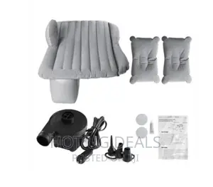 Car Travel Inflatable Air Mattress Bed With Free Air Pump